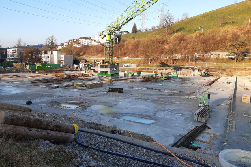 Luterbach Baustelle