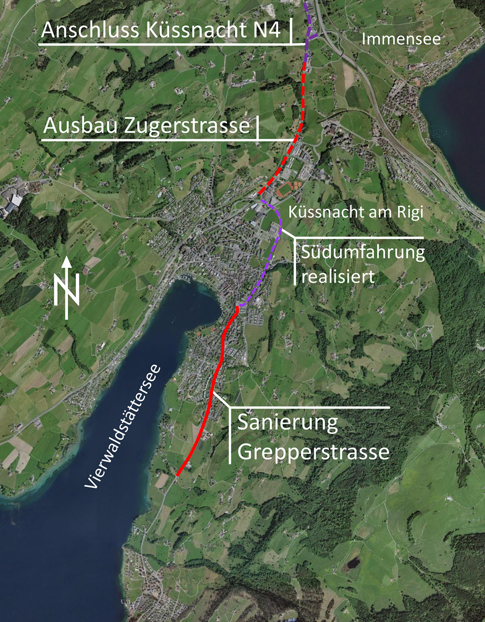 Strassenbauprojekte